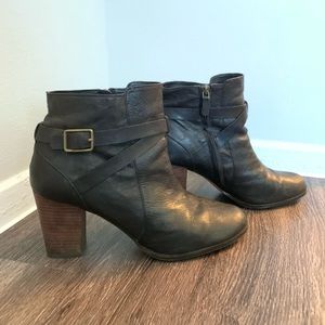 Black Cole Haan Booties
